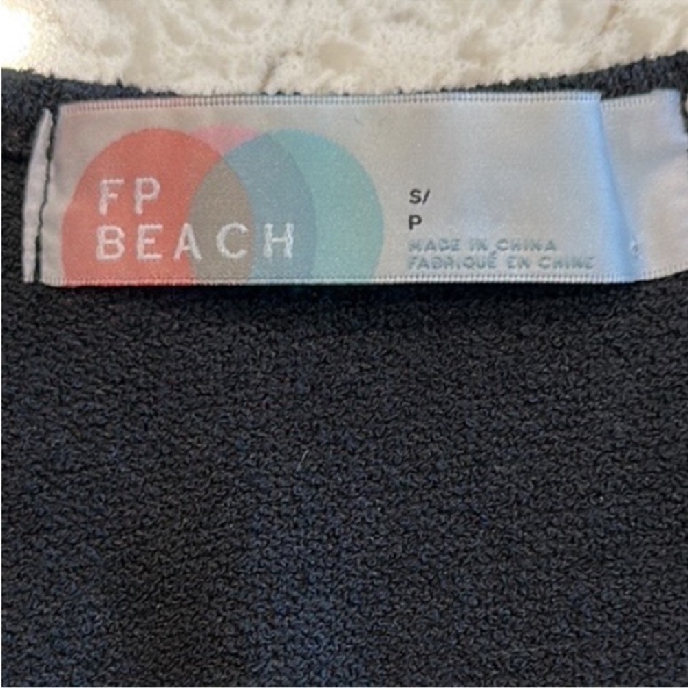 Free People Beach Rita Jumpsuit Black Sz S - Picture 8 of 11